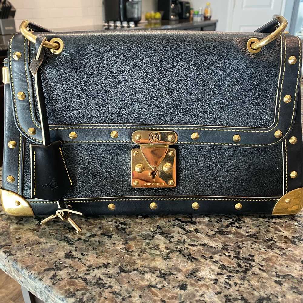 Black Louis Vuitton Suhali Le Talentueux bag